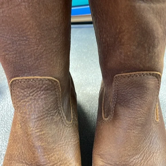 Classic Roots Tribe Leather Knee-High Riding Boots Unlined Made in Canada π¨π¦ - Picture 7 of 17